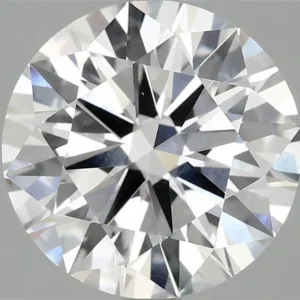 3.09 Carat Round F VVS2 Lab Diamond