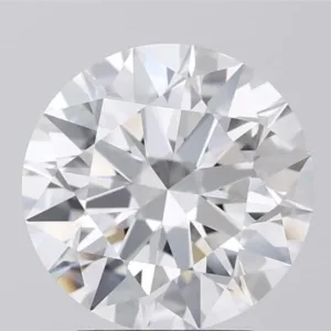 3.09 Carat Round F VVS2 Lab Diamond