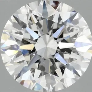 3.09 Carat Round F VVS2 Lab Diamond