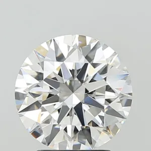 3.09 Carat Round F VVS2 Lab Diamond