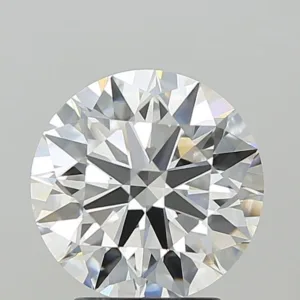 3.1 Carat Round E VVS2 Lab Diamond