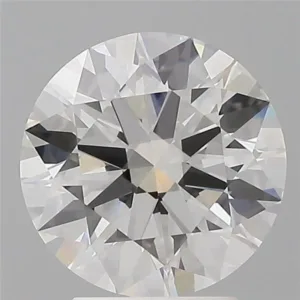 3.1 Carat Round E VVS2 Lab Diamond