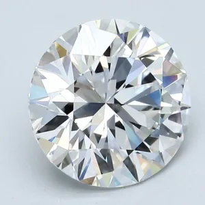 3.14 Carat Round E VS1 Natural Diamond