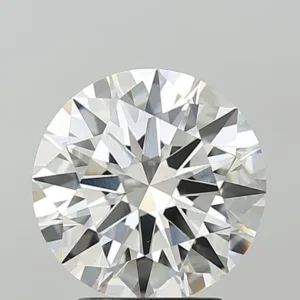 3.22 Carat Round F VVS2 Lab Diamond