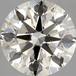 3.25 Carat Round L SI2 Natural Diamond