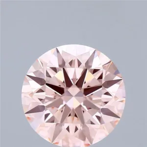 3.26 Carat Round Fancy Intense Pink VS1 Lab Diamond