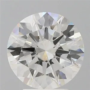 3.45 Carat Round F VVS2 Lab Diamond