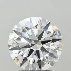 3.47 Carat Round E VVS2 Lab Diamond