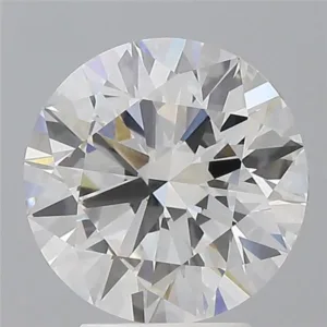 3.56 Carat Round E VVS2 Lab Diamond