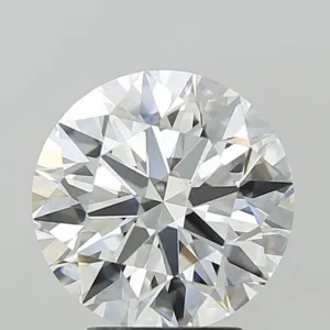 3.71 Carat Round E VVS2 Lab Diamond