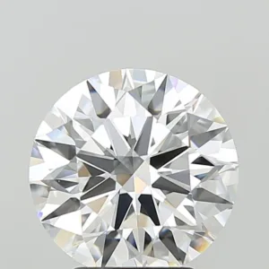 3.74 Carat Round E VVS2 Lab Diamond