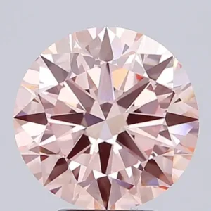 4 Carat Round Fancy Intense Pink VS1 Lab Diamond