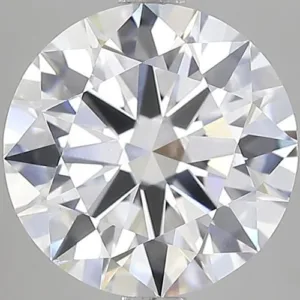 4.01 Carat Round D VVS2 Lab Diamond