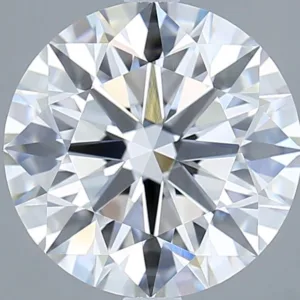 4.01 Carat Round F VVS2 Lab Diamond