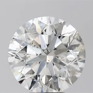 4.01 Carat Round G SI2 Natural Diamond