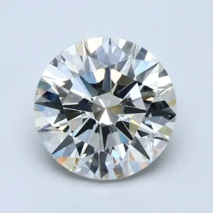 4.01 Carat Round H IF Natural Diamond