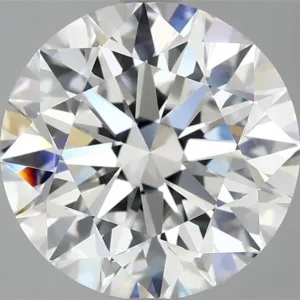4.02 Carat Round E VVS2 Lab Diamond