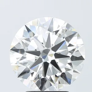 4.02 Carat Round F VVS2 Lab Diamond