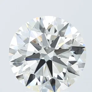 4.02 Carat Round F VVS2 Lab Diamond
