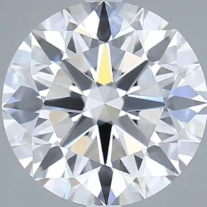 4.02 Carat Round F VVS2 Lab Diamond