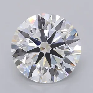 4.03 Carat Round E VVS2 Lab Diamond