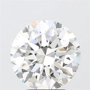4.03 Carat Round F VVS2 Lab Diamond