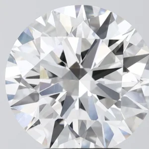 4.03 Carat Round F VVS2 Lab Diamond