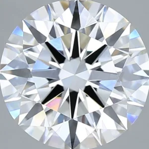 4.03 Carat Round F VVS2 Lab Diamond