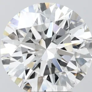 4.04 Carat Round E VVS2 Lab Diamond