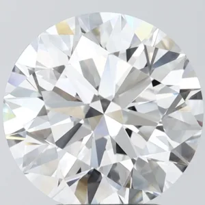 4.04 Carat Round E VVS2 Lab Diamond