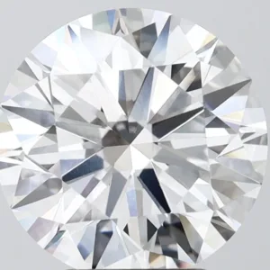 4.04 Carat Round E VVS2 Lab Diamond