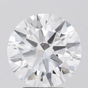 4.04 Carat Round E VVS2 Lab Diamond