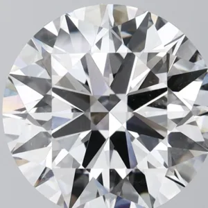 4.04 Carat Round F VVS2 Lab Diamond