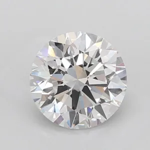 4.04 Carat Round F VVS2 Lab Diamond