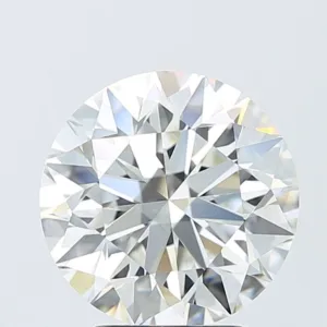4.05 Carat Round F VVS2 Lab Diamond