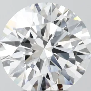4.05 Carat Round F VVS2 Lab Diamond