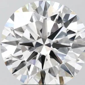 4.05 Carat Round F VVS2 Lab Diamond