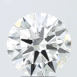 4.05 Carat Round F VVS2 Lab Diamond