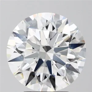 4.06 Carat Round D VVS2 Lab Diamond