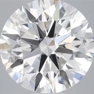 4.06 Carat Round D VVS2 Lab Diamond