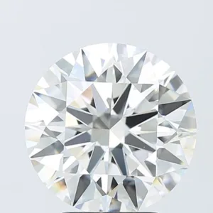 4.06 Carat Round F VVS2 Lab Diamond