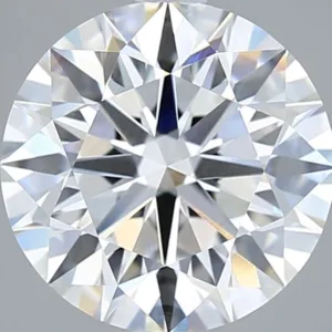 4.06 Carat Round F VVS2 Lab Diamond