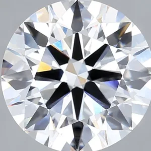 4.06 Carat Round F VVS2 Lab Diamond