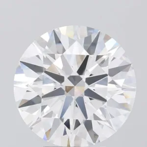 4.07 Carat Round E VVS2 Lab Diamond