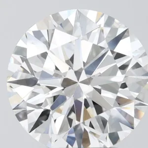 4.08 Carat Round F VVS2 Lab Diamond
