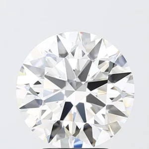 4.08 Carat Round F VVS2 Lab Diamond