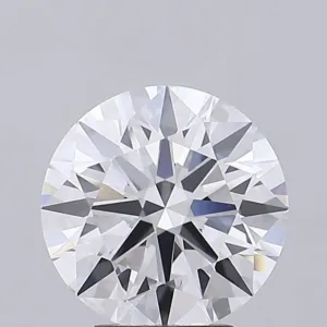 4.08 Carat Round F VVS2 Lab Diamond