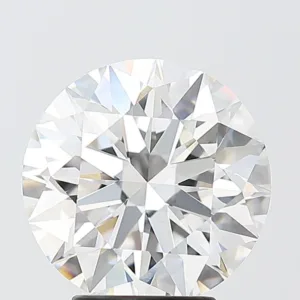 4.08 Carat Round F VVS2 Lab Diamond