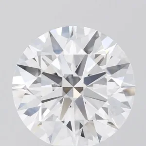 4.09 Carat Round F VVS2 Lab Diamond