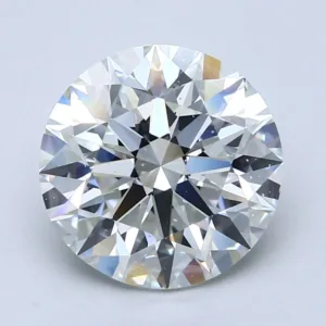4.11 Carat Round F SI1 Natural Diamond